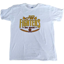 Foo Fighters, Tričko 100% Organic, Unisex, Biela