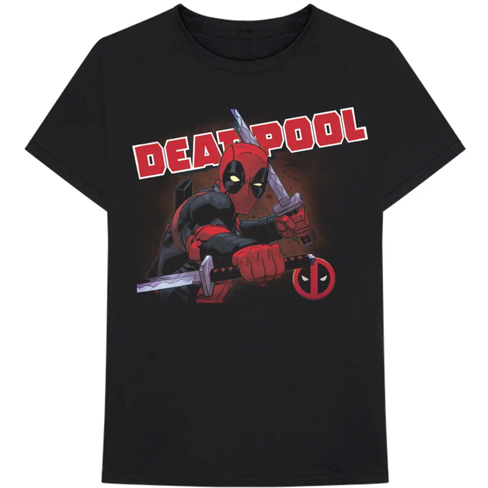 Deadpool Cover (Nero) (Maglietta)