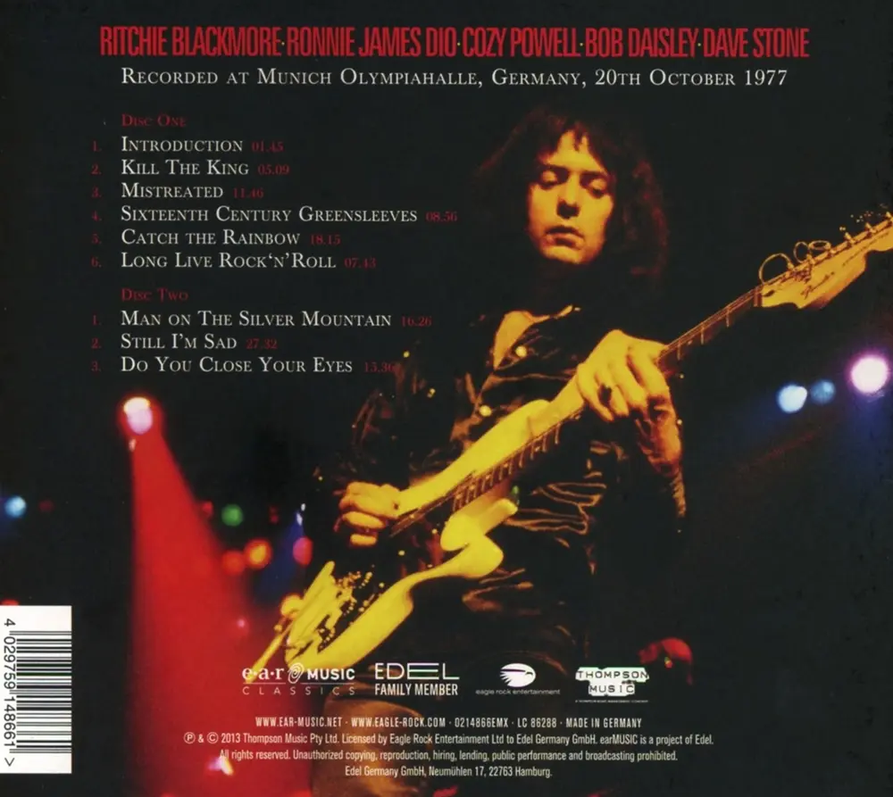 Rainbow – LIVE IN MUNICH 1977 (CD)