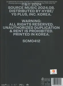 4TH MINI ALBUM CRAZY'VOL.1 thumbnail