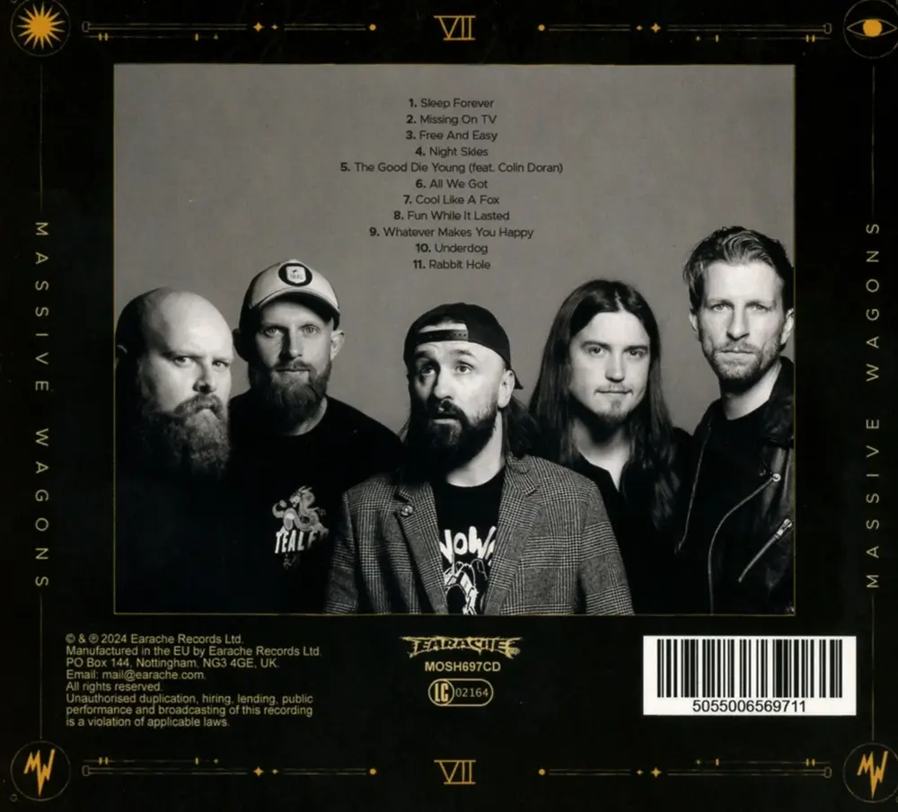 Massive Wagons – EARTH TO GRACE (CD)