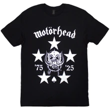 Motörhead, Tričko 50 Years BMG Logo, Unisex, Čierna