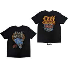 Ozzy Osbourne, Tričko Bark At The Moon Tour '84, Unisex, Čierna