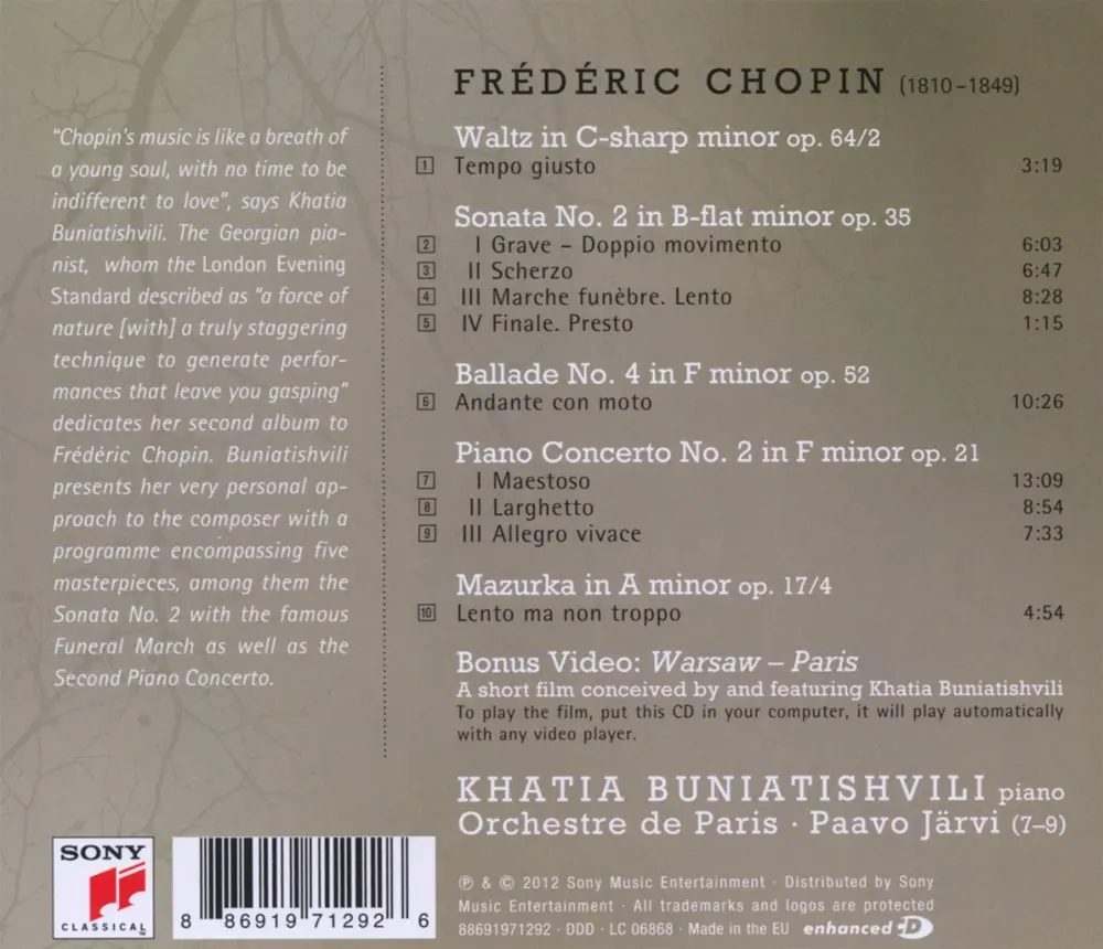 Chopin: Works For Piano