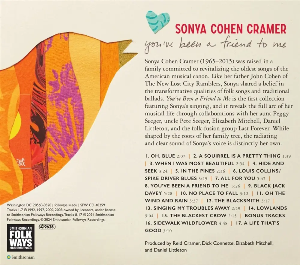COHEN CRAMER, SONYA - YOU VE BEEN A FRIEND TO ME