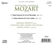 MOZART: PIANO CONCERTOS NOS 22 & 24 thumbnail