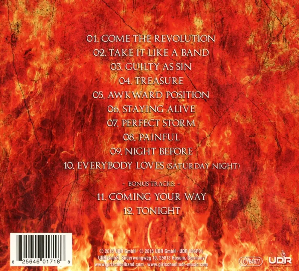 Girlschool – GUILTY AS SIN (CD)