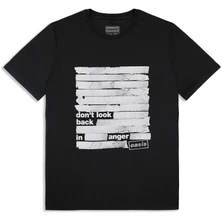 Tričko Unisex T-Shirt: Don't Look Back In Anger Tape (Black) (Ex-Tour)