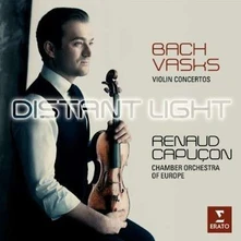 CD BACH: VIOLIN CONCERTOS BWV 1041 & 1042; VASKS: DISTANT LIGHTS (VIOLIN CONCERTO) - DIGIPACK
