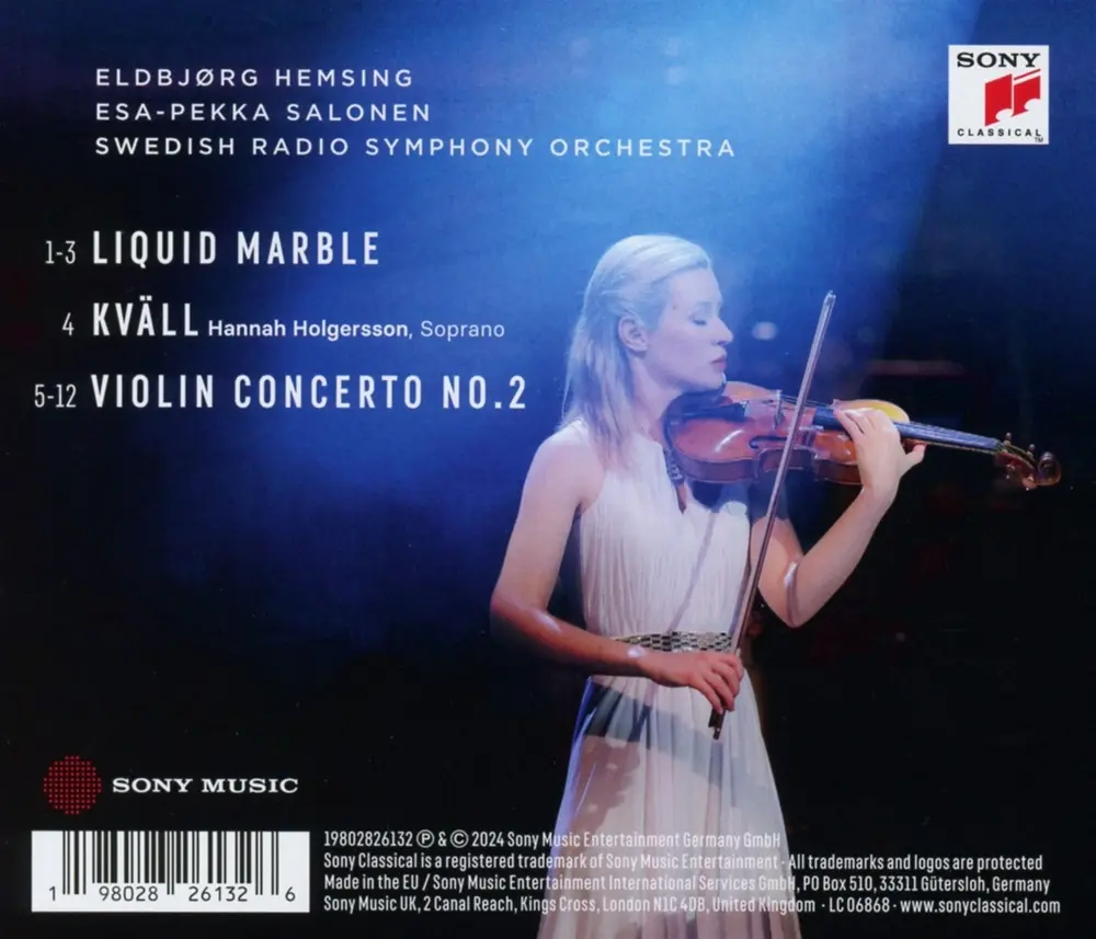 Hillborg: Violin Concerto No. 2 / Liquid Marble