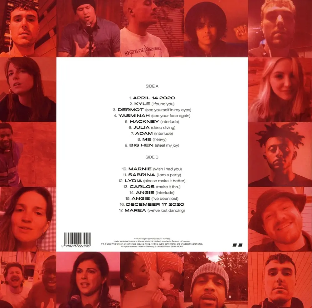 ACTUAL LIFE (APRIL 14 - DECEMBER 17 2020) CLEAR VINYL