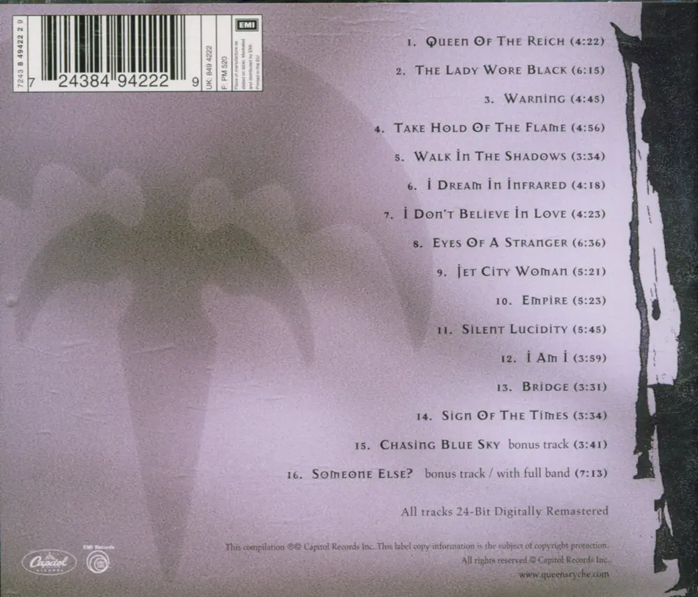 Queensrÿche – GREATEST HITS (CD)