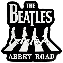 Nálepka Sticker: Abbey Road Silhouettes