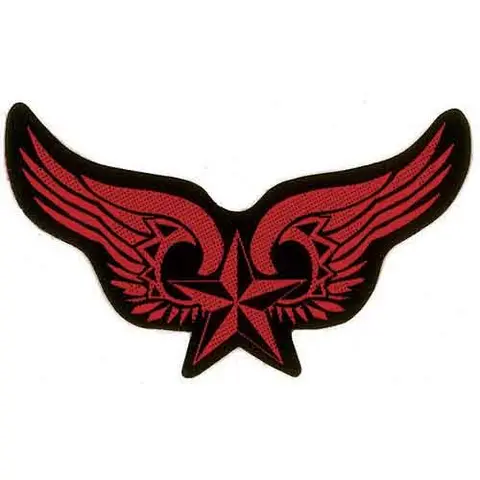 Generic Design Themes – Nášivka Winged Nautical Star