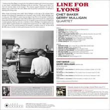 Gerry Mulligan Quartet With Chet Baker - Chet Baker Gerry Mulligan Quartet thumbnail