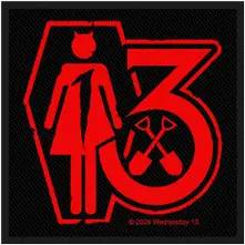 Wednesday 13 – Casket (Nášivka)
