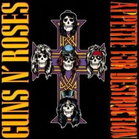 GUNS N'ROSES - APPETITE FOR DESTRUCTION