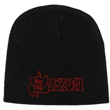 SAXON, Čapica Logo, Unisex, Čierna