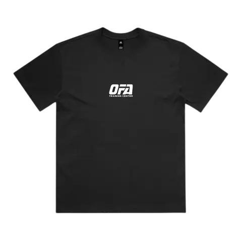 Tričko OFA Training center Boxy, Unisex, Čierna