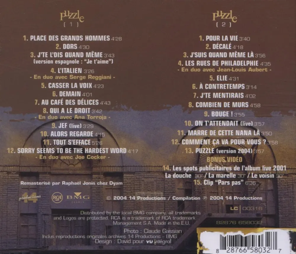 Patrick Bruel – Puzzle (CD)