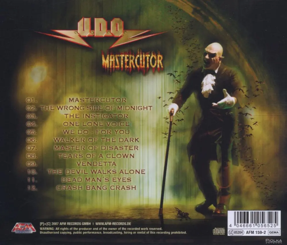 U.D.O. – Mastercutor (CD)
