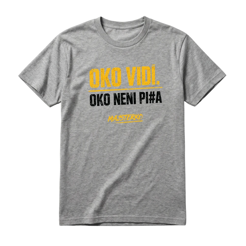 Oko vidí. Oko neni Pi#a
