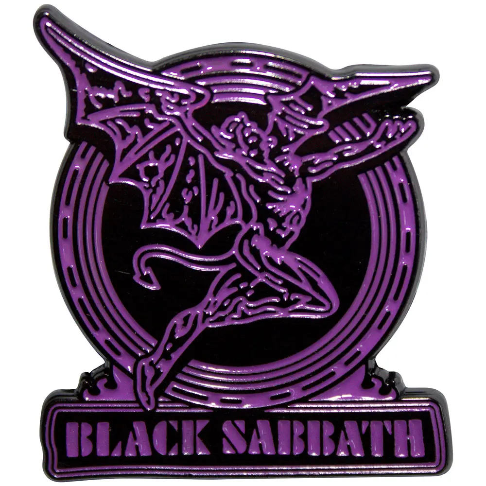 Purple Text Logo & Daemon