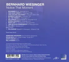 Bernhard Wiesinger – NOTICE THAT MOMENT (CD)