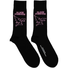 Black Sabbath, Ponožky Master Of The Universe, Unisex, Čierna