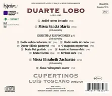 Cupertinos & Luís Toscano – DUARTE LOBO: MASSES, RESPONSORIES & MOTETS (CD)