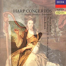 Maria Robles, Sir Neville Marriner, Academy of St Martin in the Fields, CD KONCERT PRO HARFU