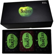 The Beatles, Ponožky Apple & Spots, Unisex, Multicolor