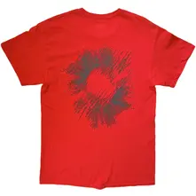 Unisex T-Shirt: The Wow Signal (Red) (Back Print) thumbnail