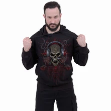 Unisex Pullover Hoodie: PC Gamer (Black) (Back & Sleeve Print) thumbnail