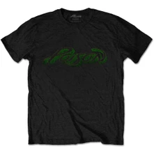 Poison, Tričko Vintage Logo, Unisex, Čierna