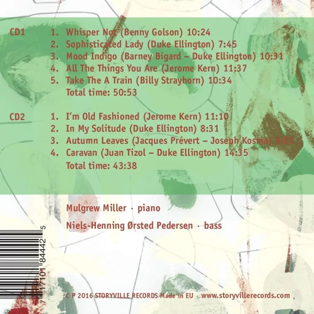 Mulgrew Miller – MILLER, MULGREW - DUO - LIVE! (CD)