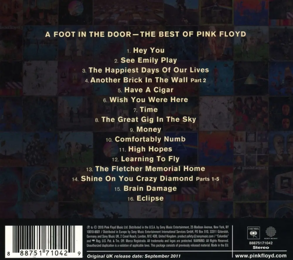 A Foot In the Door: the Best of Pink Floyd