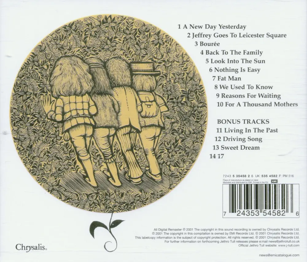 Jethro Tull – STAND UP (RE-RELEASE) (CD)