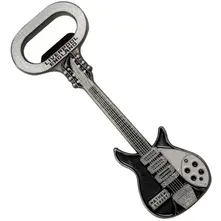 Bottle Opener: Mathew Street B&W Guitar thumbnail