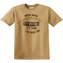 Sex Pistols, Tričko Seen 'Em, Unisex, Žltá
