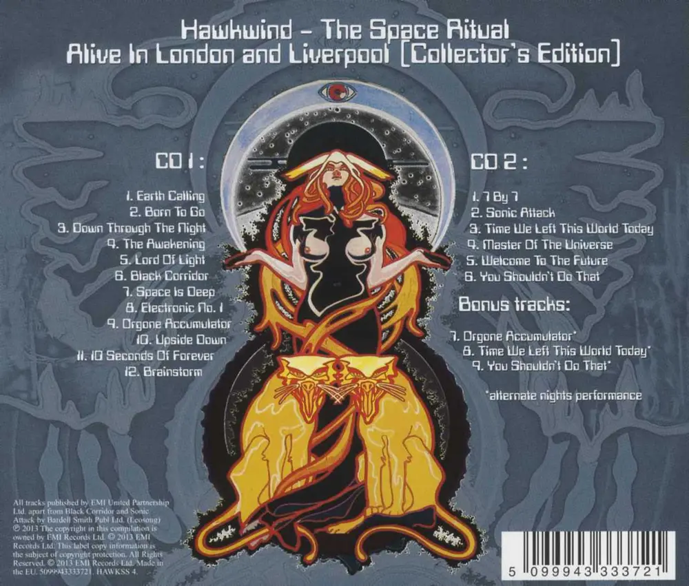 Hawkwind – SPACE RITUAL (2013) (CD)
