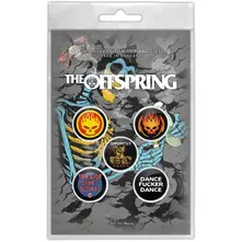 The Offspring – Skeleton Molotov (Button Badge Pack) (Odznak)