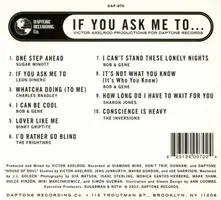 Victor Axelrod – IF YOU ASK ME TO... (CD)