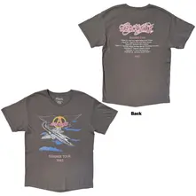 Unisex T-Shirt: Summer Tour '85 (Charcoal Grey) (Back Print) thumbnail