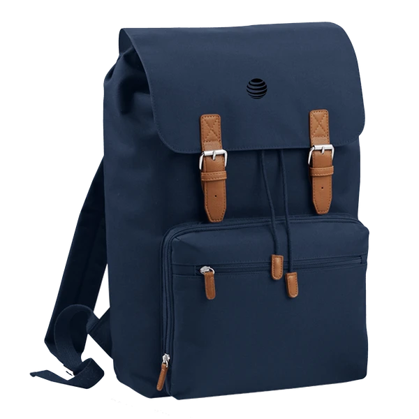 Vintage laptop backpack