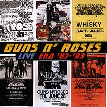 CD GUNS N'ROSES - LIVE ERA '87-'93