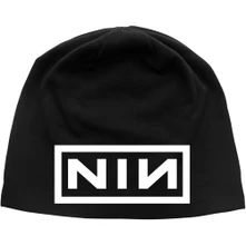 Nine Inch Nails, Čapica Logo, Unisex, Čierna
