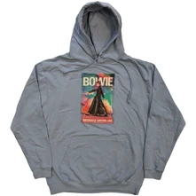 David Bowie, Mikina Moonage 11 Fade, Unisex, Modrá