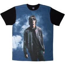 Tričko Unisex T-Shirt: Glitter Jacket (Black) (All Over Print)