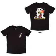 Unisex T-Shirt: Foreign Tongues Pocket Logo (Black) (Back Print) thumbnail